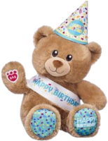 a birthday teddy bear
